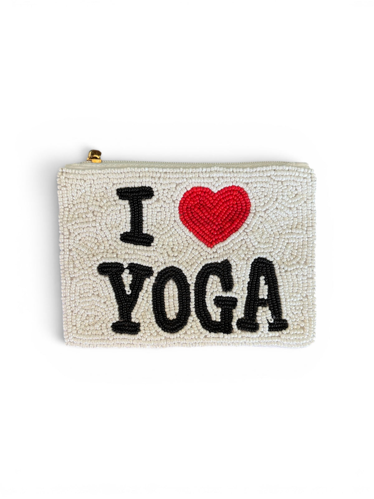 Yoga Beaded Coin Purse