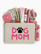 Load image into Gallery viewer, Dog Mom Beaded Coin Purse