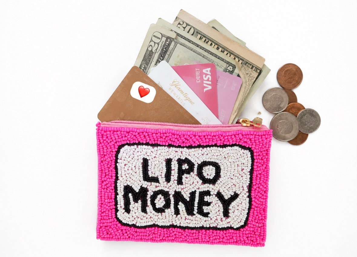 Lipo Money Beaded Coin Purse