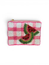 Load image into Gallery viewer, Watermelon Beaded Coin Purse
