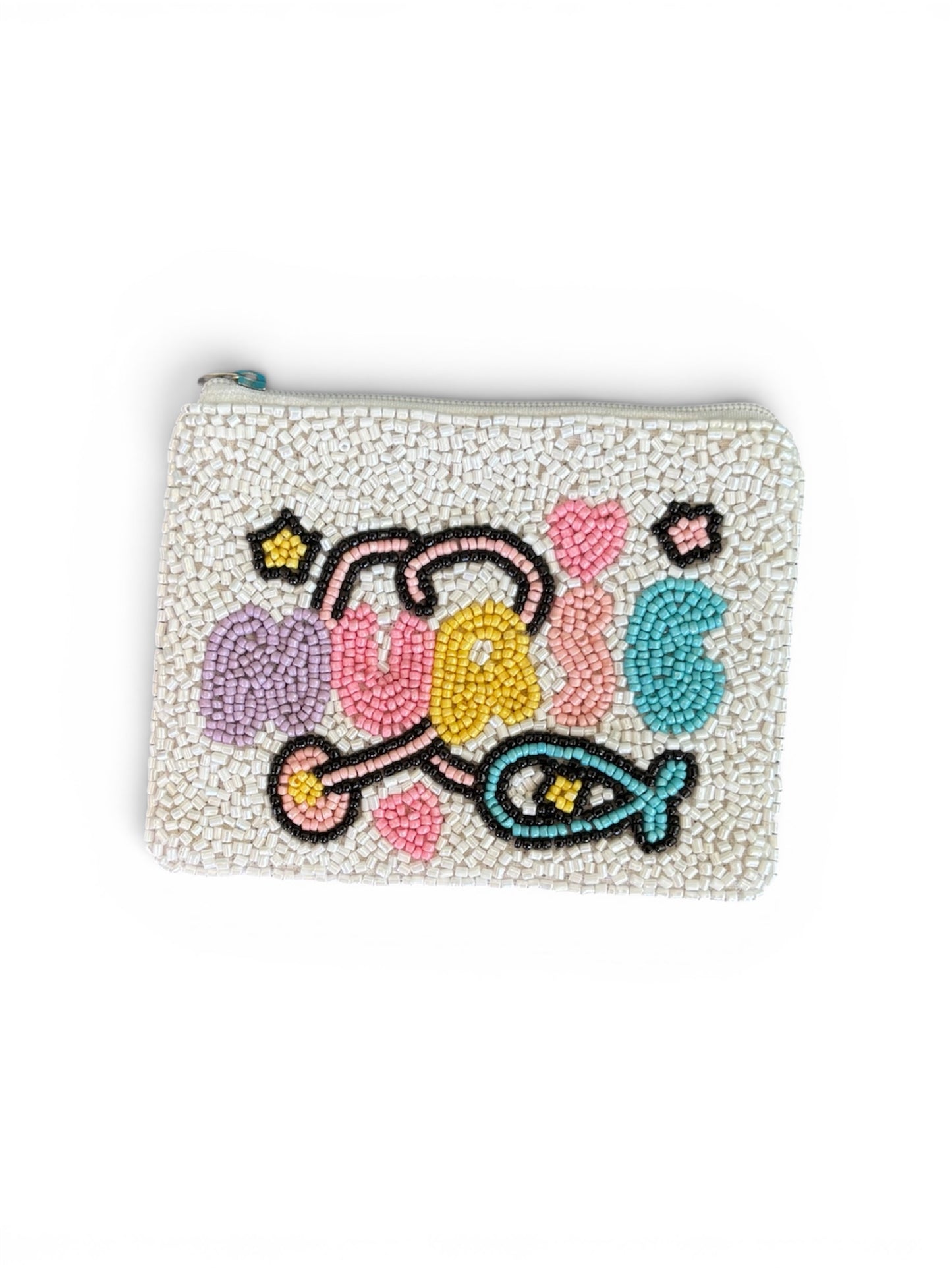 Nurse Beaded Coin Purse