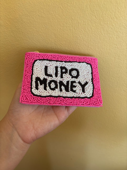 Lipo Money Beaded Coin Purse