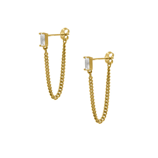 Baguette Earrings